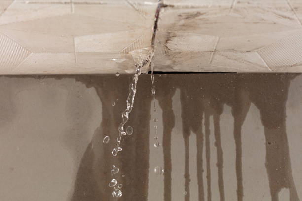 Professional Flood Damage Cleanup technician working in Oak Ridge, NC